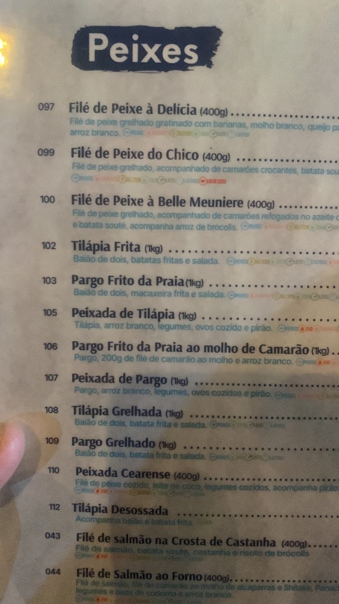 Menu Chico Do Caranguejo - Loja Eusebio-1