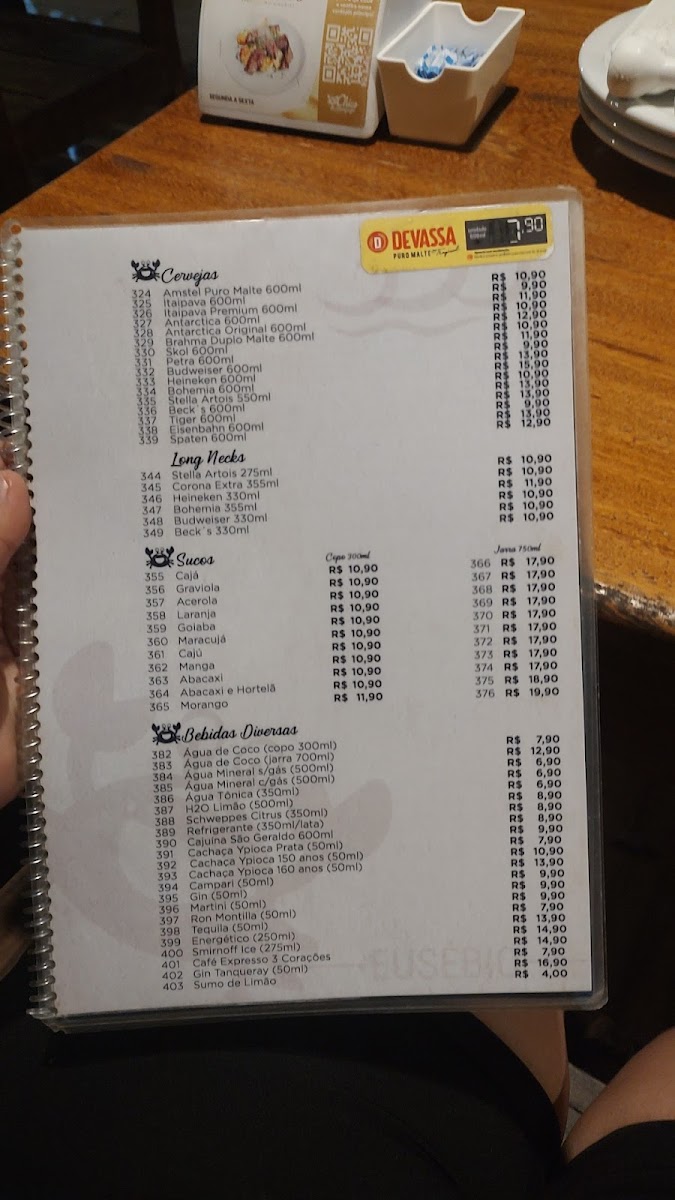 Menu Chico Do Caranguejo - Loja Eusebio-6